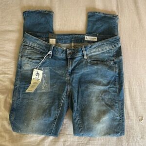 NWT G-Star Midge Low Rise Super Skinny Jeans